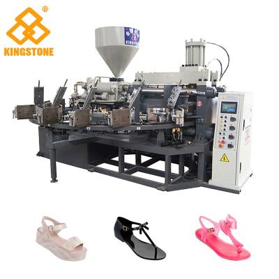 Chine Une sandale rotatoire automatique de couleur faisant la machine pour les chaussures en plastique de gelée à vendre