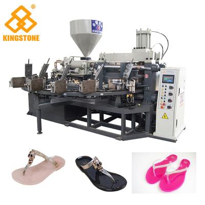 China 110-150 Sandale der Paar-/Stunde, die Maschine volle Fertigungsstraße für PVC-Pantoffel macht zu verkaufen