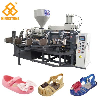 China Kristall beschuht den Pantoffel, der Maschine, PVC-Kindgelee-Schuhsandale Spritzgussmaschine herstellt zu verkaufen