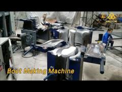 Vertical Boot Making Machine Cold Resistant EVA 8 Stations For Snow Boot