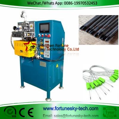 China Automatic Rope Wire Cable Seal Cutting Annealing Machine Cut to Length 10cm-30m  Dia 1MM to 5MM Wire Head Not Scattered for sale