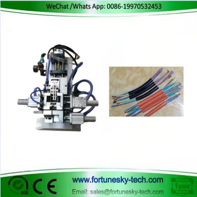 China Pneumatic Jacket Multicore Cable Stripping Machine Strip Jacket And Insulation of Power Cord for sale