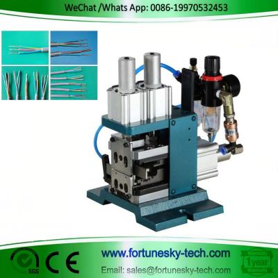 China LL-3FN Pneumatic Data Cable Wire Twisting Stripping Machine For Multicore Cable AWG18-AWG32 for sale