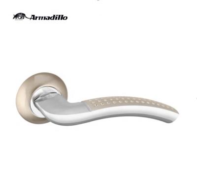 China Modern Hot Sale OEM Satin Nickel Aluminum Door Handle Knob for sale