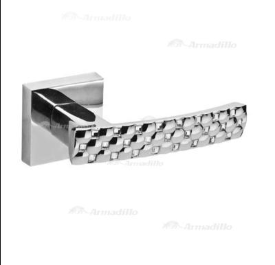 China Modern Modern Design Crystal Chrome Square Door Handle Luxury for sale