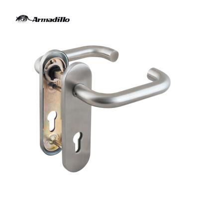 China Modern High Quality Stainless Steel Door Lock And Handles For Fire Rated Doors for sale