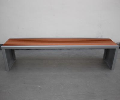 China Gavin Modern 6 Metal Legs Bench Seat Pan Seat Dressing Room Long Plastic Wooden Benches Room Backless Park Benches for sale