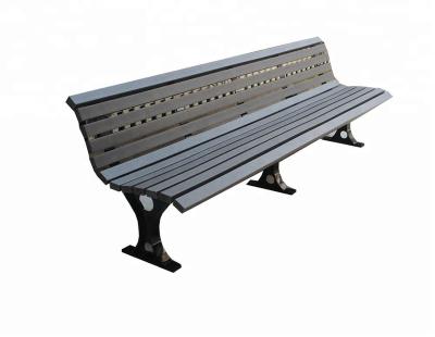 China Modern 8 Feet Long Recycled Plastic Outdoor Garden Bench for sale