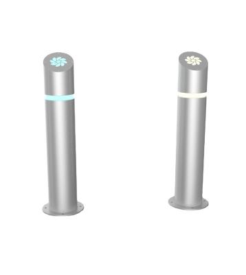 China 316 stainless steel 316 stainless steel metal traffic led bollard for sale