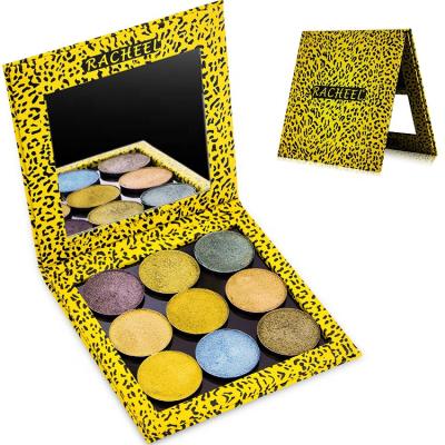 China Recyclable Custom Luxury Magnetic Eyeshadow Palette Packaging Wholesale Empty Magnetic Eyeshadow Palette for sale