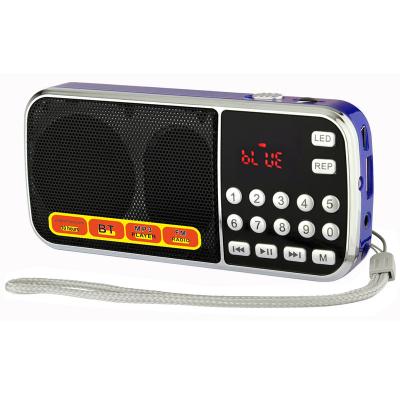 China LCJ L-088BT PORTABLE OEM MP3 Audio Music Player Wireless BT FM Radio with Speaker for sale