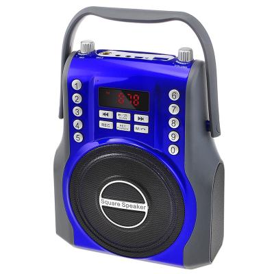 China LCJ L-398 15W portable mini belutooths wireless outdoor speaker box with FM radio and MP3 player for sale