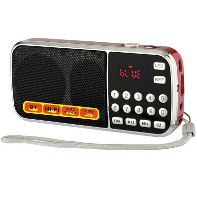 China PORTABLE LCJ L-088AMBT portable digital dual band mobile radio am/fm with BT/USB/TF/AUX for sale