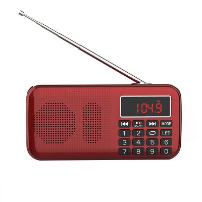 China Mini LCJ L-558 FM Radio Multimedia MP3 Player Mini USB Speaker With One USB Port And Two TF/SD Card Slot for sale