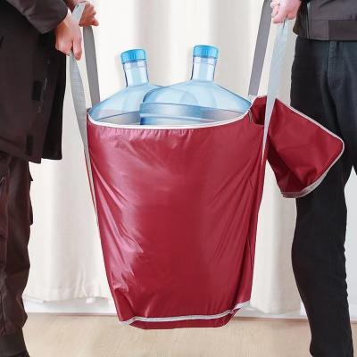 China Competitive Price Red Insulated Collapsible Non Woven Insulated Cooler Bag For Storage for sale