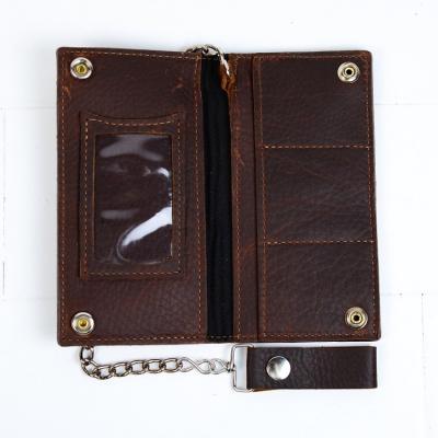 China 2021 Authentic Vintage Hand Wallet Men Genuine Leather Tan OEM ODM Oil RFID In Factory Price RFID Blocking Leather Wallets Men Purses for sale