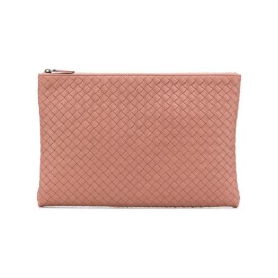 China 2022 china luxury calf leather luxury woven handmade 100% GENUINE LEATHER life time clutch bag wholesale for girls and women for sale