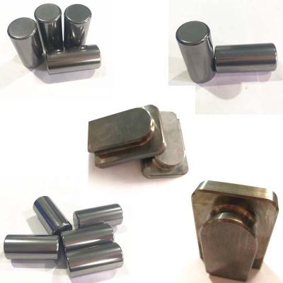 China Durable HPGR Carbide Stud Pin Tips For Grinding Soft Ore And Gravel for sale