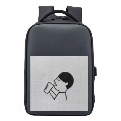 China With USB bag Guangzhou factory led advertising backpack led screen lux led Para mochila led publicitaria for sale