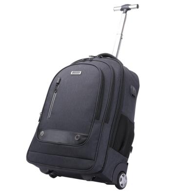 China American OEM brand trolley backpack anti-theft bag with wheels for trolley backpack bag for sale