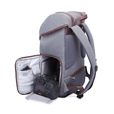 China Fashiontable custom guard camera backpack with strap bagpack foto camera bag nylon camera backpack side for sale