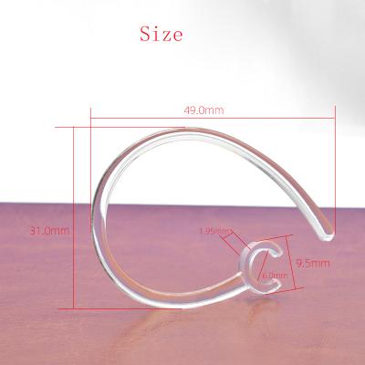 China Protable Earhanger Band Anti-lost Ear Hooks Clear For Blue Tooth Wireless Earphone for sale