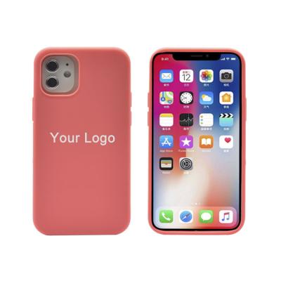 China 100% Eco-Friendly 2020 Cell Phone Cases Silicone Phone Cases Eco-Friendly Premium Eco-Friendly Protective Phone Cases For Phone 12 for sale