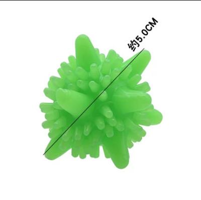 China Candy color silicone decontamination elastic laundry cleaning ball effective cleaning balls for household washing machines for sale