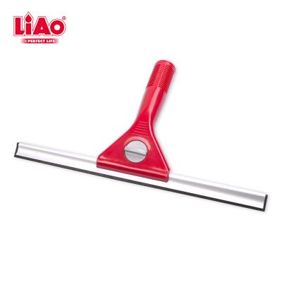 China Viable Aluminum Squeegee Aluminum Window Washer Shower LiAo 35cm Wiper Glass Scraper For Car Bathroom Cleaning Kitchen for sale