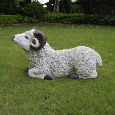 China Outdoor Europe Small Sheep Magnesia Attractive Garden Decoration for sale