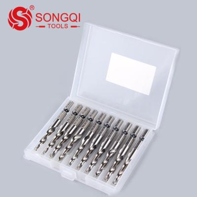 China Stainless Steel HSS Screw Combination Drill Tap with Drill Bit and Thread Spline for sale