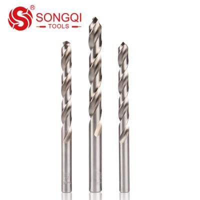 China Metal Drilling Bits Metal Drilling Bits HSS M2 Fully Ground Leg Twist Straight Drill Bit For Metal Stainless Steel for sale