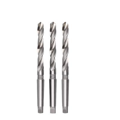 China High Quality Drilling Holes DIN345 HSS Taper Shank Twist Drill Bit For Drilling Holes Stainless Steel for sale