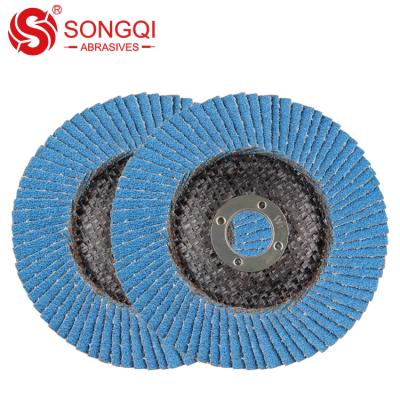 China SongQi Free Sample 115*22mm Flexible Fin Disc Cutting Wheel For 115*22 Steel for sale