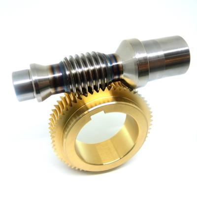 China Machining Machinery CNC Worm Wheel / Transmission And Worm Gear For Machine Components for sale