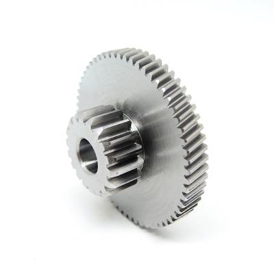 China Machinery steel double worm wheel gear set/transmission high precision quality small tooth gear for sale