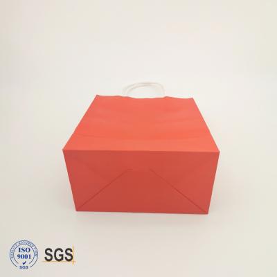 China Free Sample Brown Kraft Shipping Brown Paper Bag Goodie Bags for sale