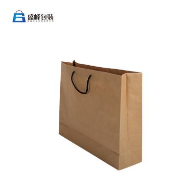 China Supplier Design Custom Eco-friendly Paper Shopping Bags with Printing Brand Name Logo for sale