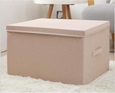 China Simple And Convenient New Style Collapsible Folding Clothing Fabric Storage Box for sale