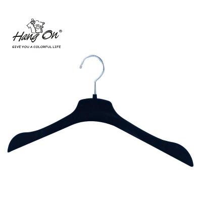 China OEM Functional CLASSIC Velvet Coat Clothes Hooks Hangers for sale