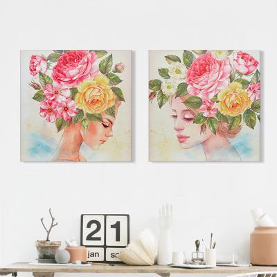 China Modern Wall Art Picture Custom Design Stretched Canvas Wall Decorative Painting Print for sale