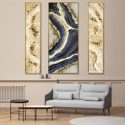 China Crystal Porcelain Diamond Wall Painting Modern Art For Hotel Decoration for sale