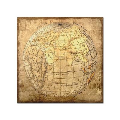 China Modern Map Design Print Art Picture On Amazon Canvas Hot Sale for sale