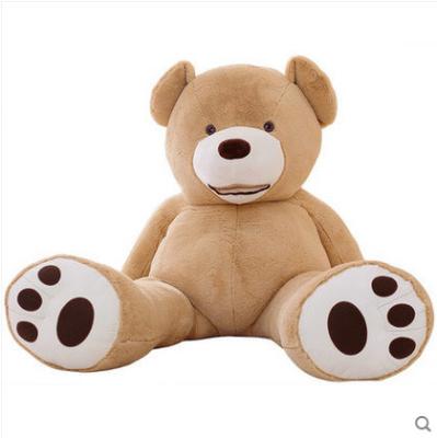 China Popular and hot selling USA plush bear super size toys/giant teddy bear stuffed toys big tall 100cm160cm 200cm 260cm 320cm for sale