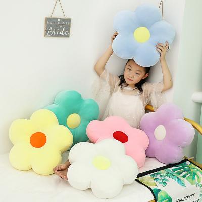 China Birthday Gift Flower Shape Pillow Plush Toy Decoration Soft Toy Good Promotion Gift for sale