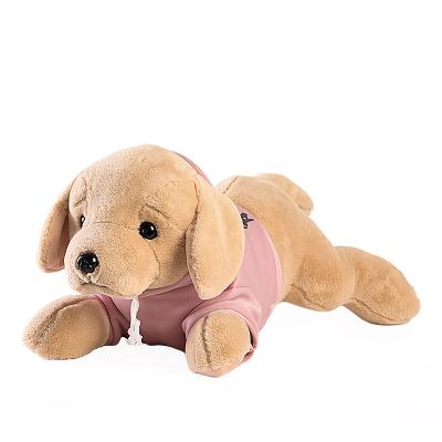 China Promotion Simulation Soft Plush Toy Puppy Dog Lint Free Labrador Cute Soft Toy for sale