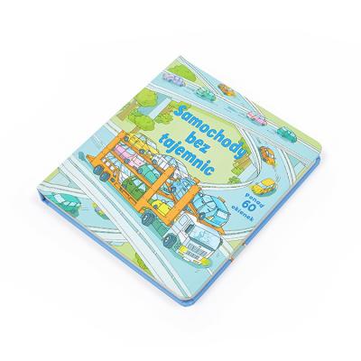 China Environmentally Friendly Customized Automatic Hardcover Book Mounting Pull Children's Book Printing for sale