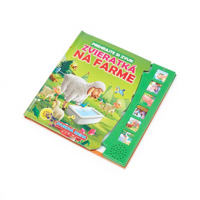 China Environmentally Friendly Printing Hardcover Kid Music Sound Book for sale