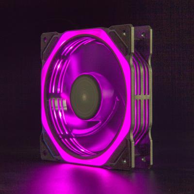 China Low MOQ LED RGB Gaming Processor CPU Cooler RGB Case Cooling Fan From PC Factory Computer Case for sale