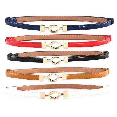 China Retro Fashion Women Waist Belt Ladies Skinny Adjustable Thin Belts For Dresses for sale